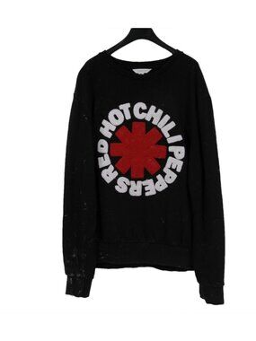 Elevenparis Red Hot Chili Peppers Sweater Sz XXL Acid Black Sweatshirt Pullove